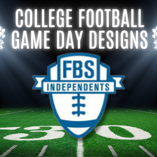 Inspired College Football Game Day Helmet Digitals