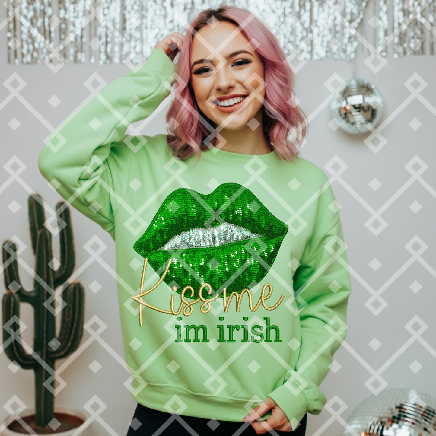 Kiss Me I’m Irish - 2 Colors Included - Digital Download