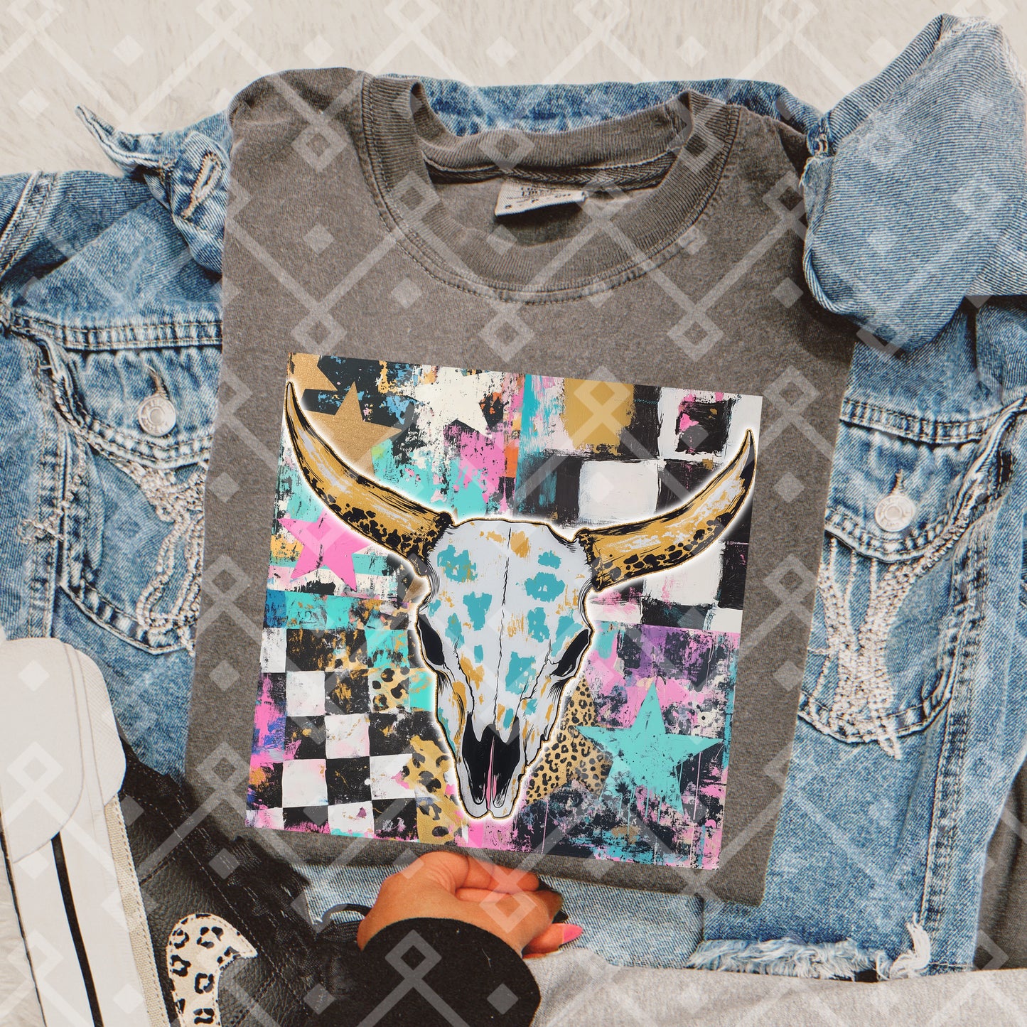 Cow Skull Mashup Digital Download