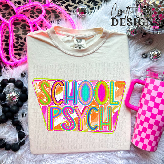 Marquee School Psych Digital Download