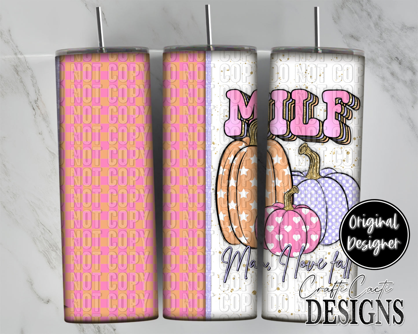 MILF Tumbler Wrap Digital Download