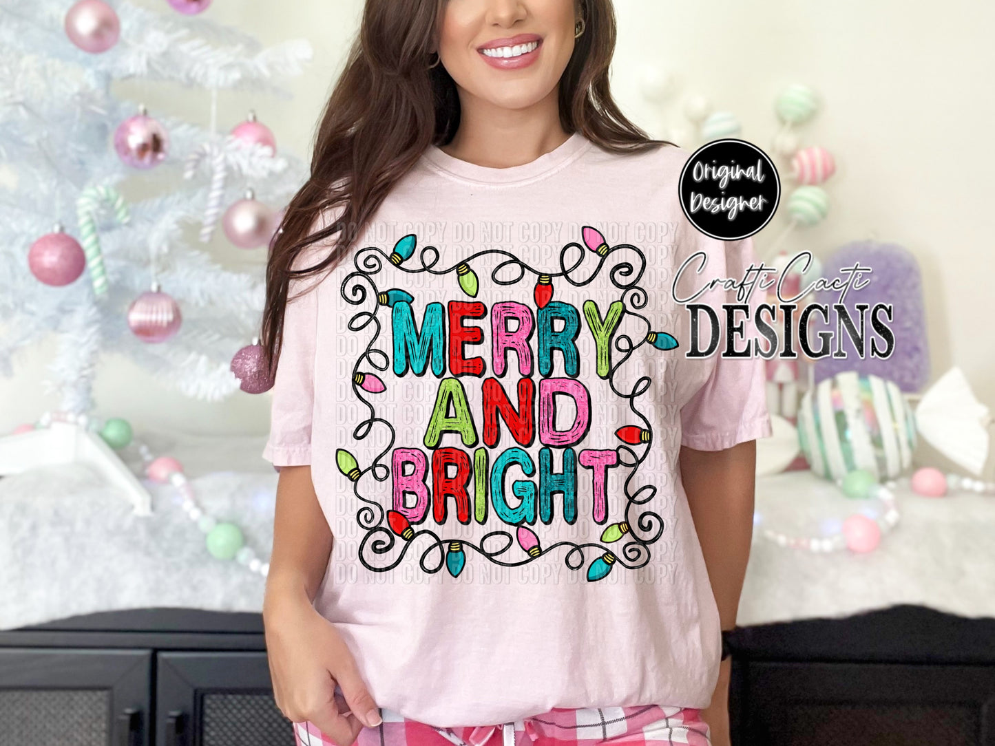 Merry And Bright Digital Download