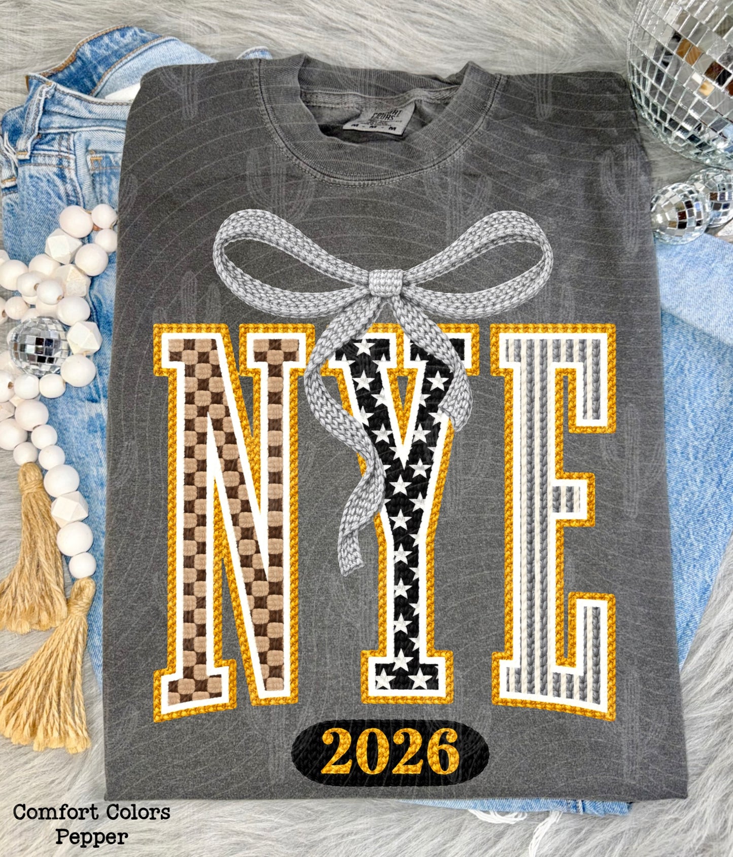 NYE 2026 - Faux Yarn Digital Download