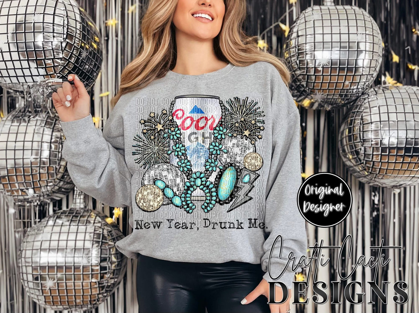 New Year, Drunk Me Designs