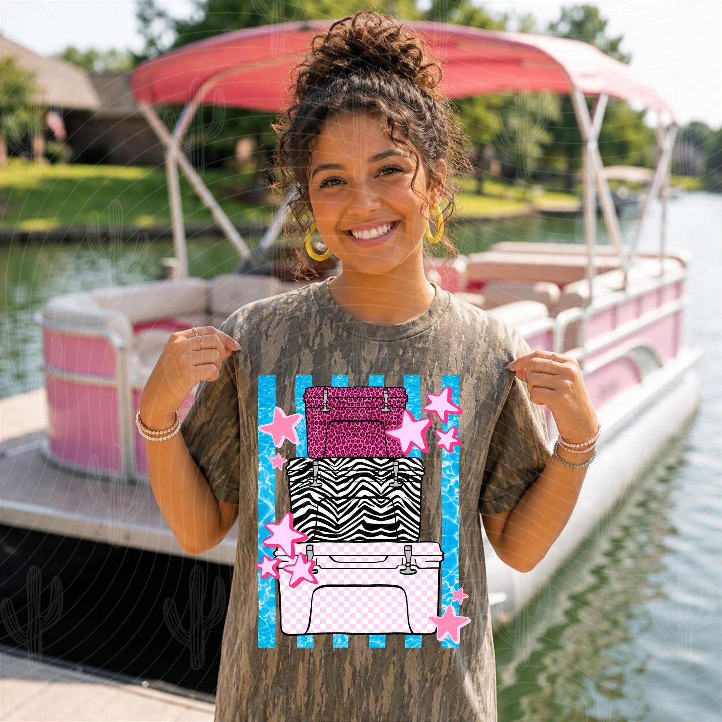 Preppy Ice Chests Digital Download