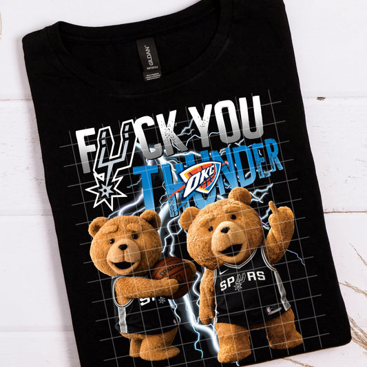 F You Thunder (2 Colored Halftone & 2 No Halftone Designs Included) - Facebook Exclusive Digital Download