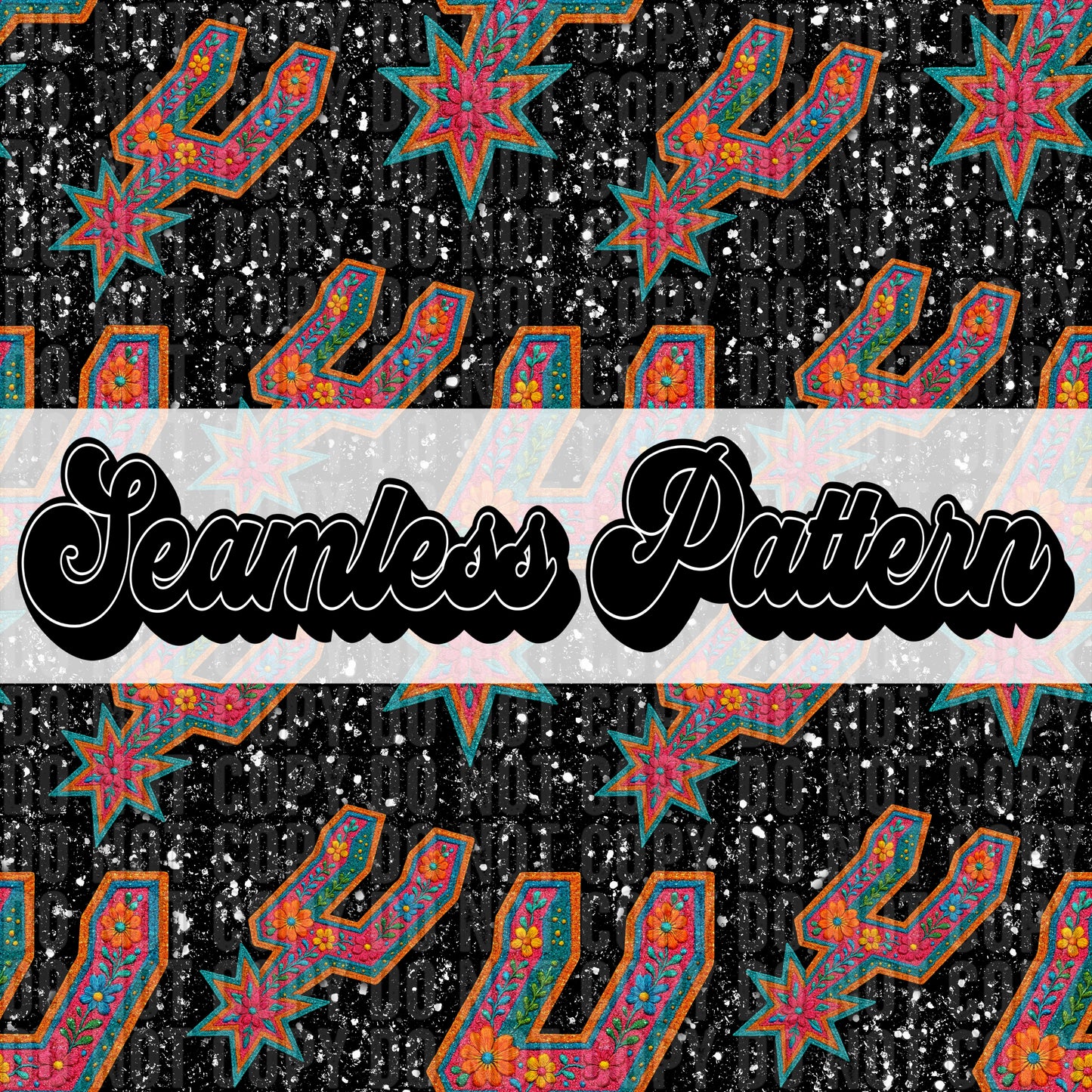 SA Spurs Seamless Digital Download