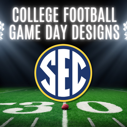 Inspired College Football Game Day Helmet Digitals