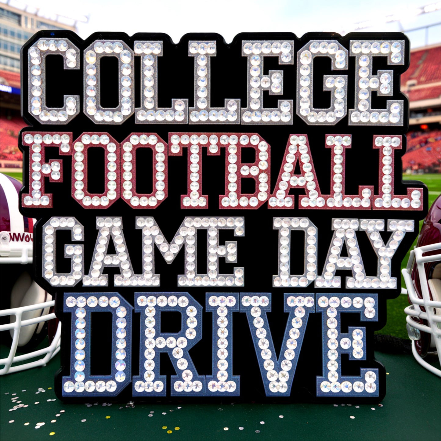 College Football Game Day Drive