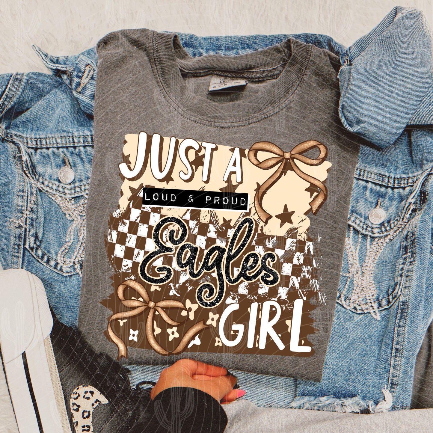 Just a Loud & Proud “MASCOT NAME” Girl - Digital Download