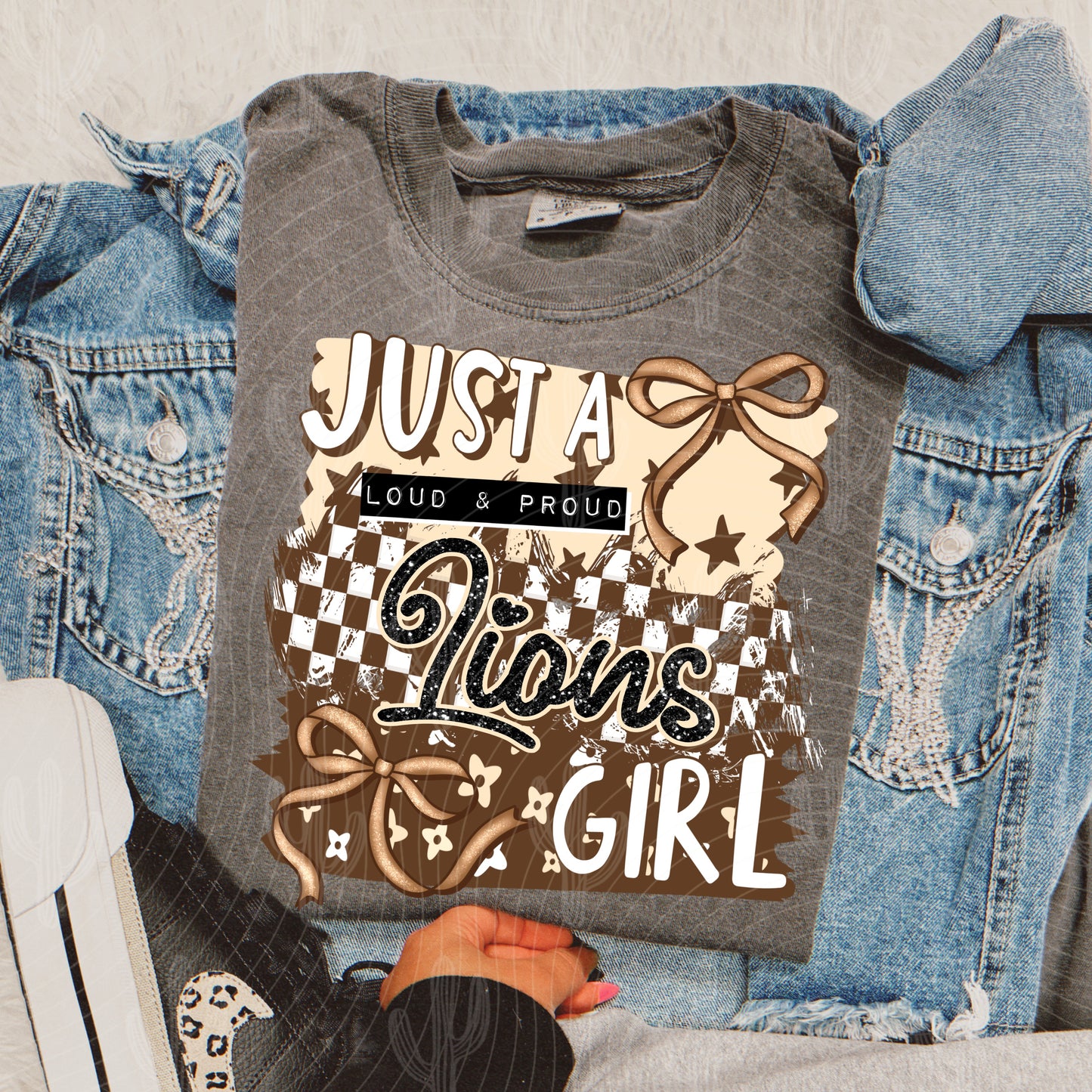 Just a Loud & Proud “MASCOT NAME” Girl - Digital Download