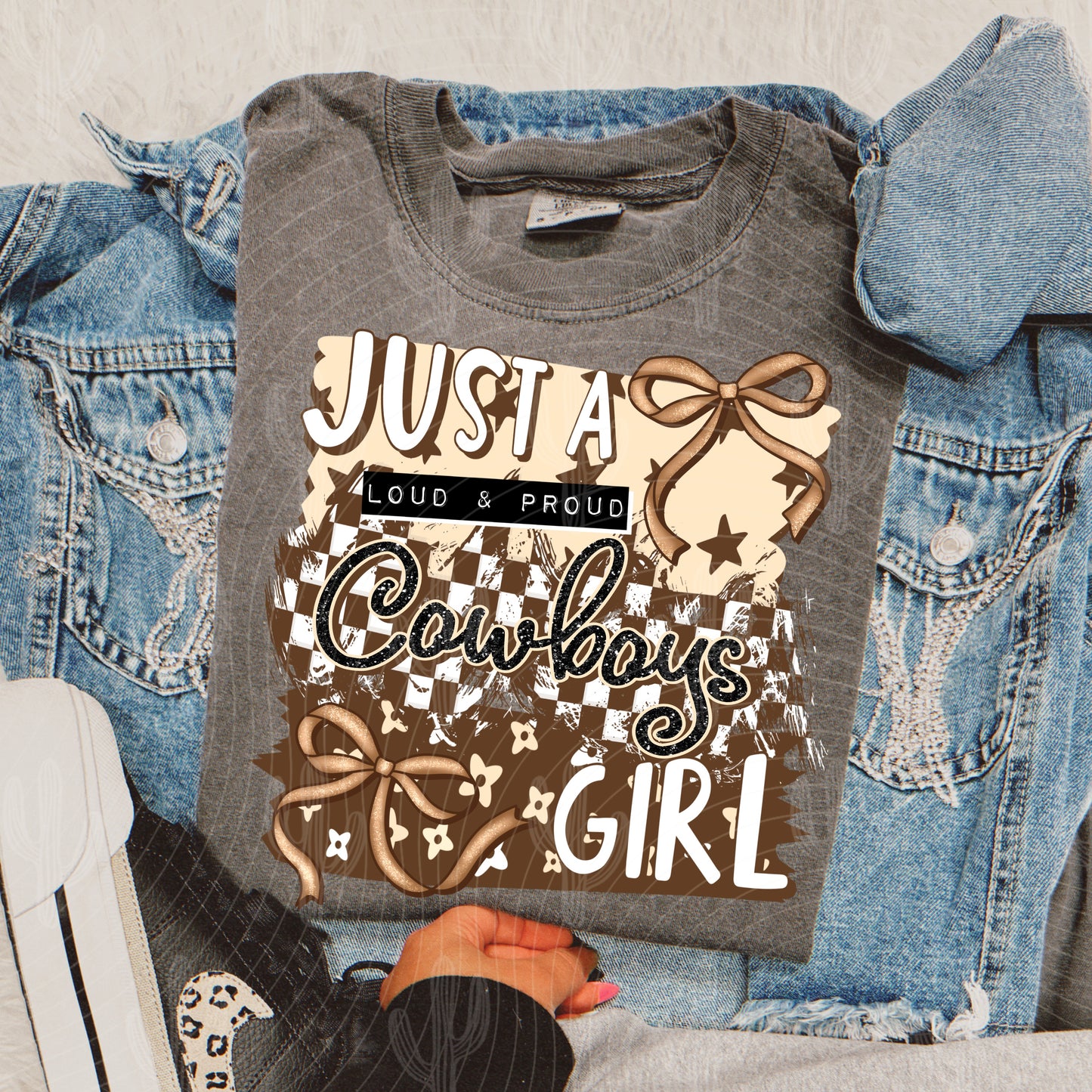 Just a Loud & Proud “MASCOT NAME” Girl - Digital Download