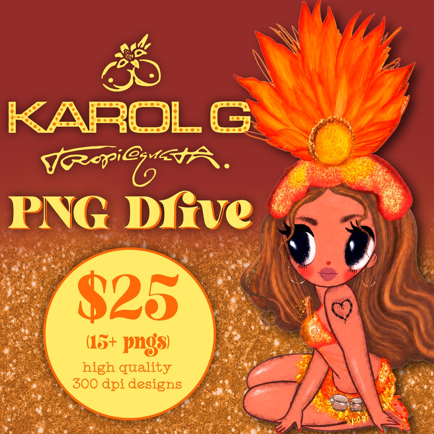 Karol G Tropicoqueta Bundle **Google Drive**