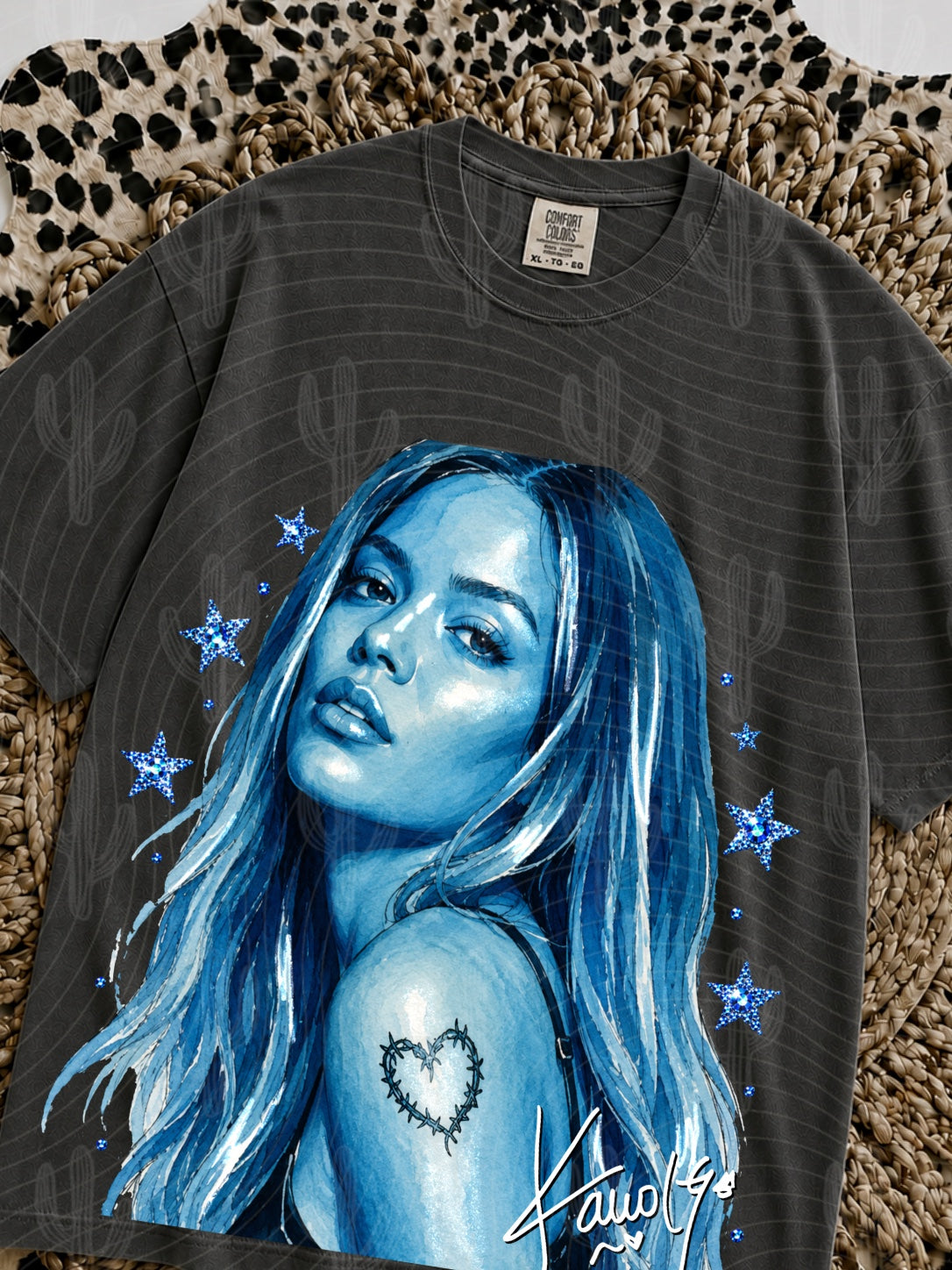 KG Blue w/Faux Rhinestone Stars - Facebook Exclusive Digital Download
