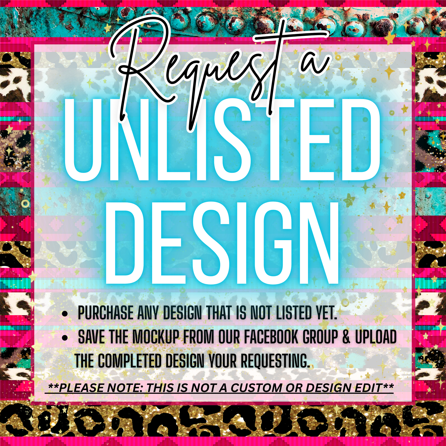 Request A Unlisted Design