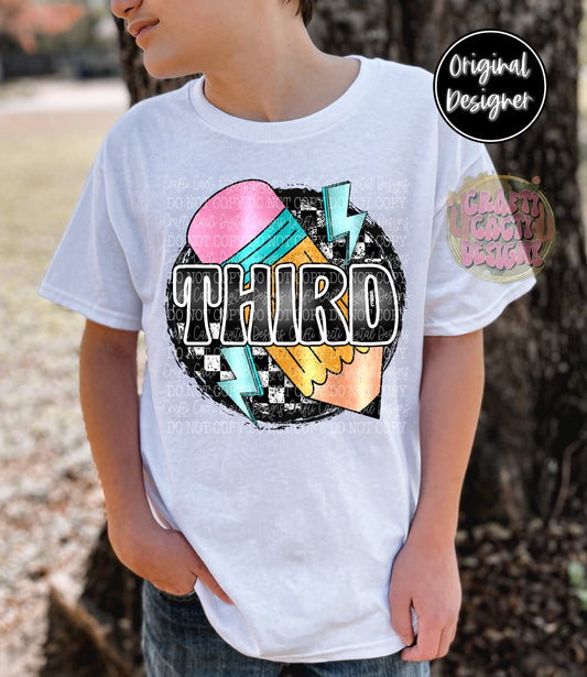 Third Boy Retro Style Digital Download