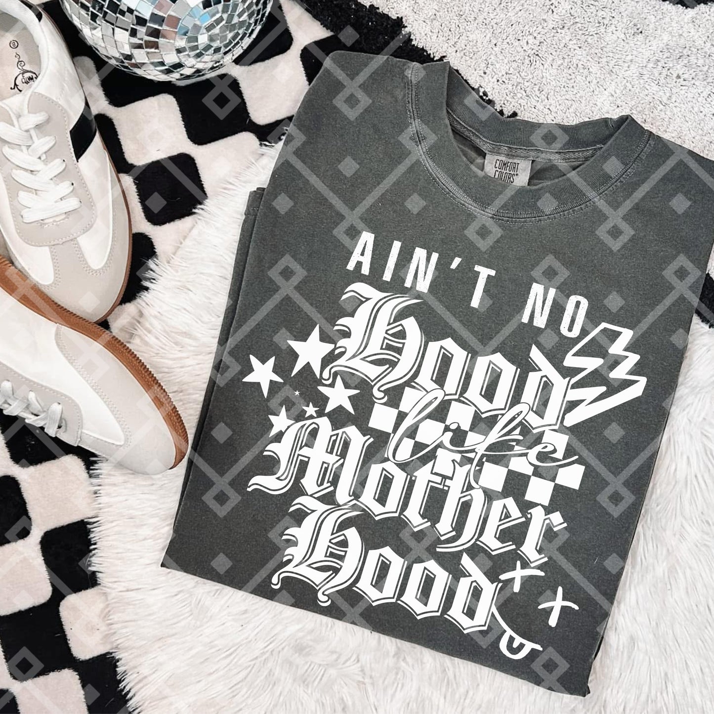 MotherHood - Black and White Font - Digital Download