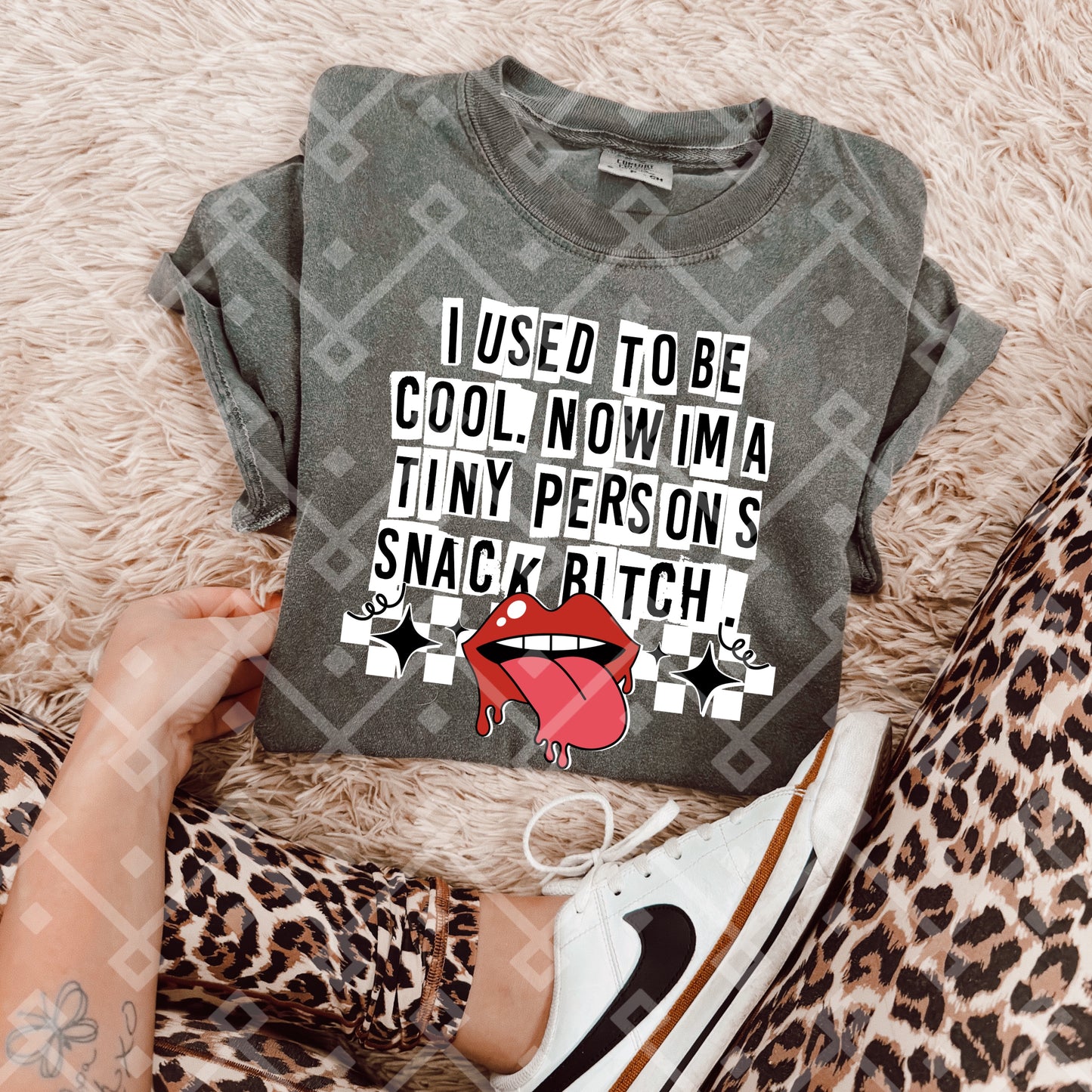 Snack Bitch - Black and White Font - Digital Download
