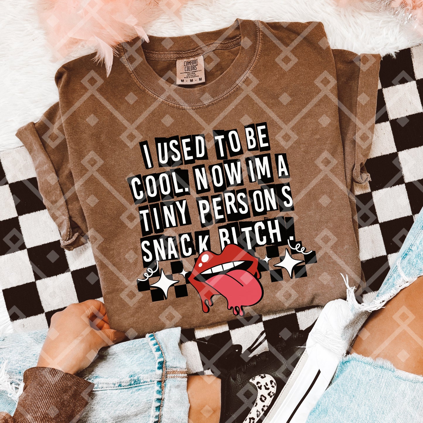 Snack Bitch - Black and White Font - Digital Download