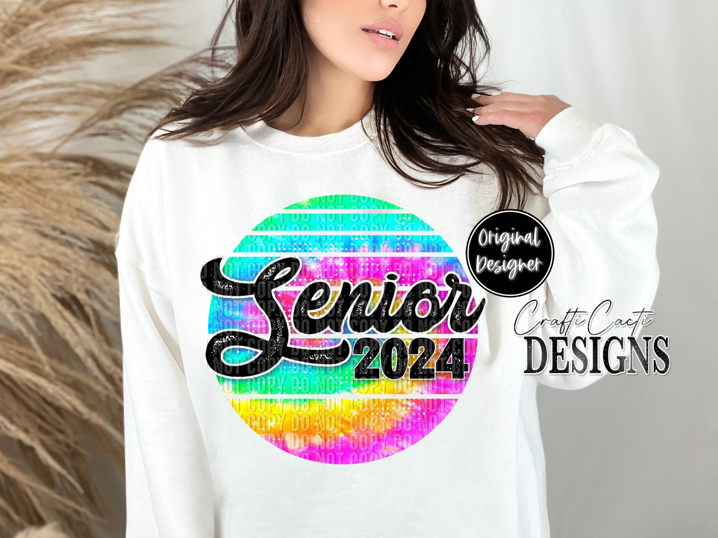 Senior 2024 Tie Dye Digital Download