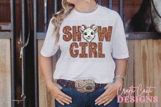 Goat Show Girl Digital Download