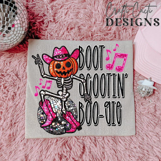 Boot Scootin Boogie Black & White - Digital Download