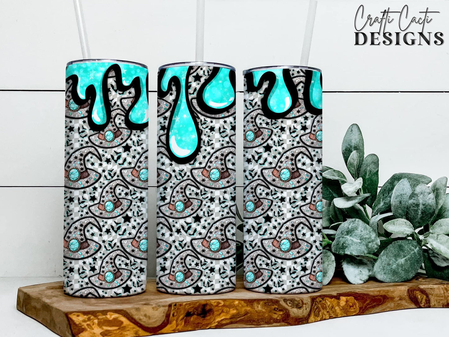 Witchy Vibes Tumbler Wrap Digital Download