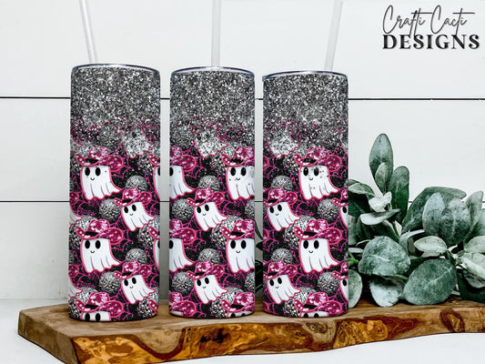 Cow Ghoul Tumbler Wrap Digital Download