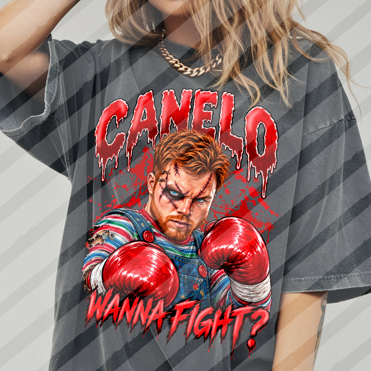 Canelo Chucky Halloween - FB Exclusive Hispanic - Digital Download