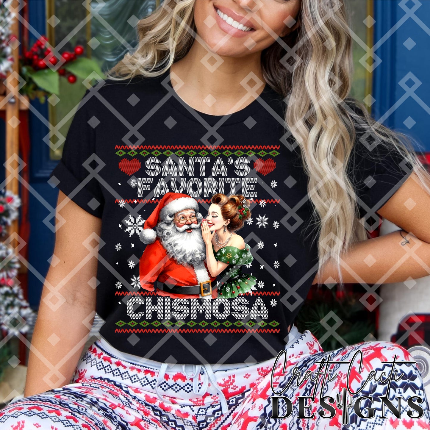 Santa's Favorite Chismosa - Hispanic - Digital Download