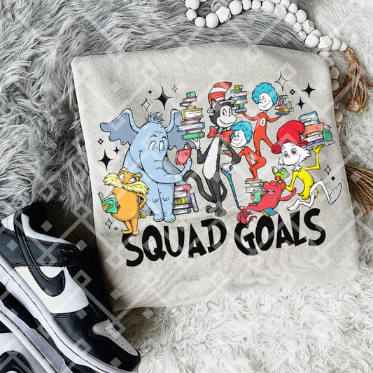 Squad Goals - Seuss Characters - Digital Download