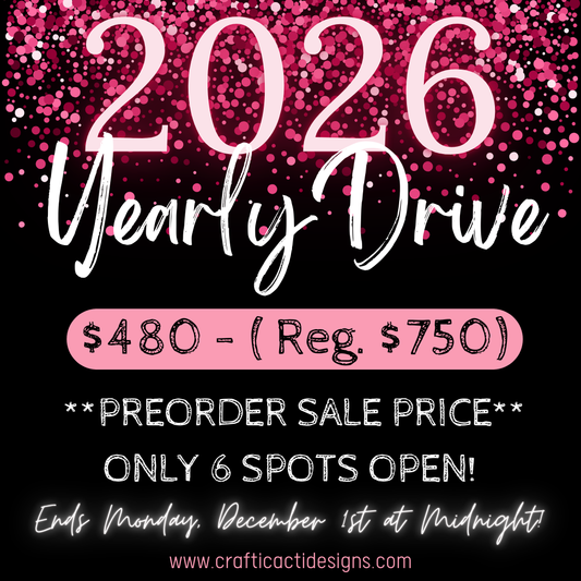2026 Yearly Drive **PREORDER ONLY**