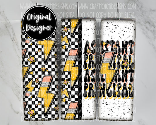 Assistant Principal Tumbler Wrap Digital Download