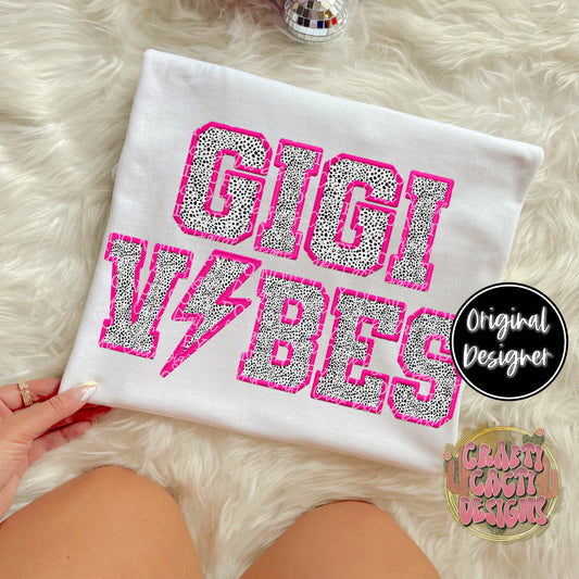 Gigi Vibes Faux Embroidery Digital Download