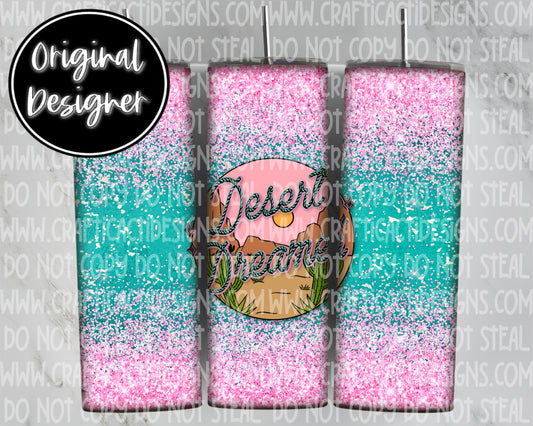 Desert Dreamer Tumbler Wrap Digital Download