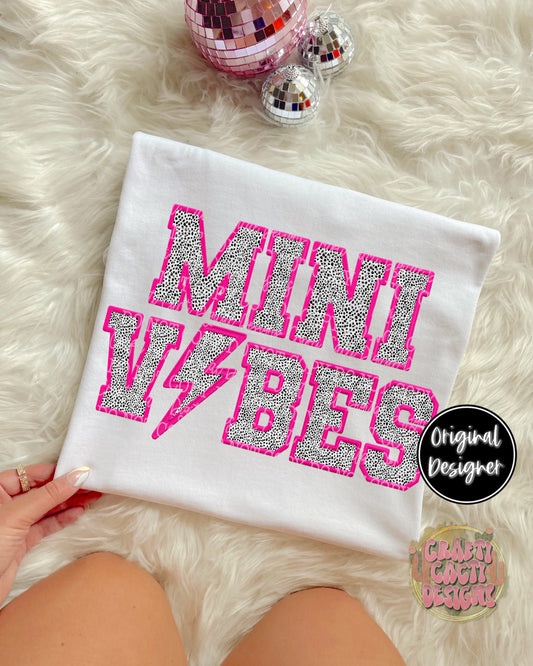 Mini Vibes Faux Embroidery Digital Download