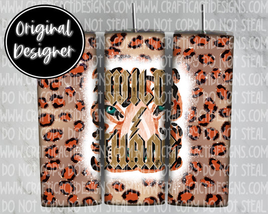 Wild Thang Tumbler Wrap Digital Download