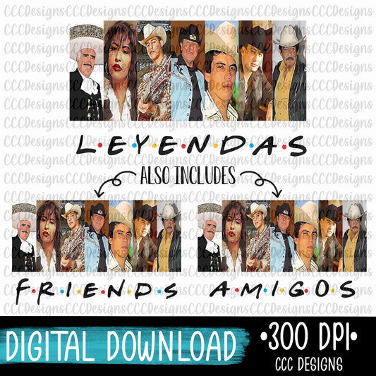 Friends (Mexican Legends Version) Digital Download