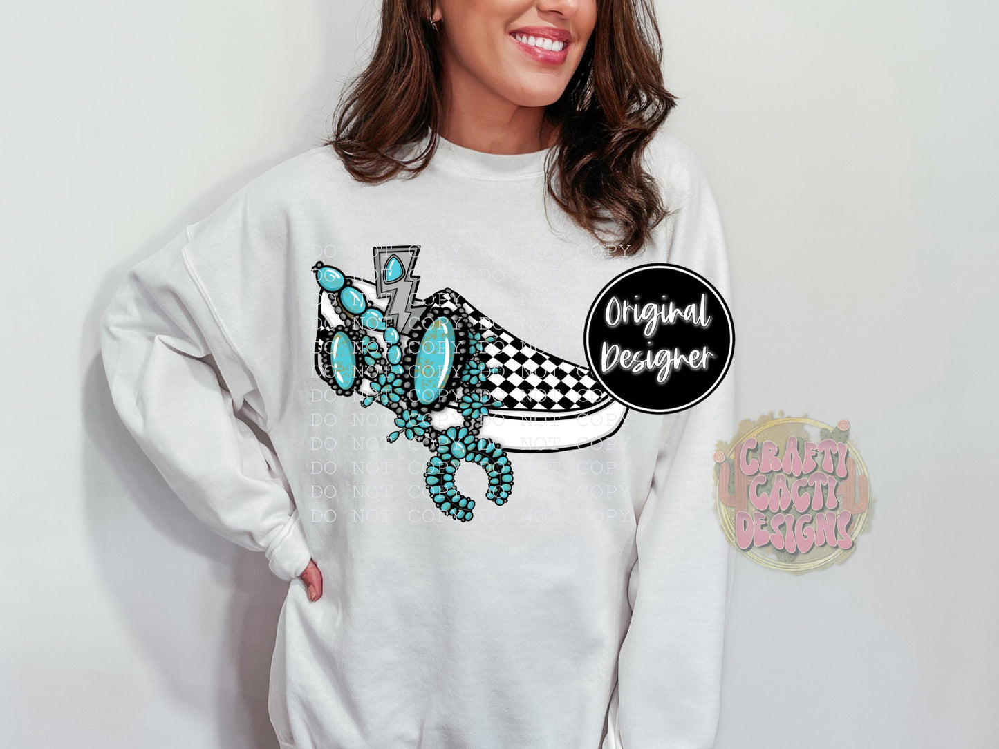 Turquoise & Vans (no quote) Digital Download