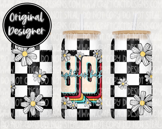 16 oz 80s Baby Retro Tumbler Wrap Digital Download