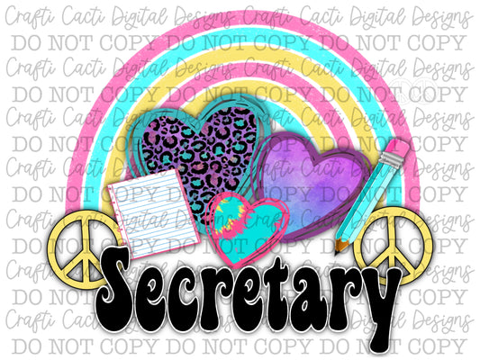 Secretary Digital Download