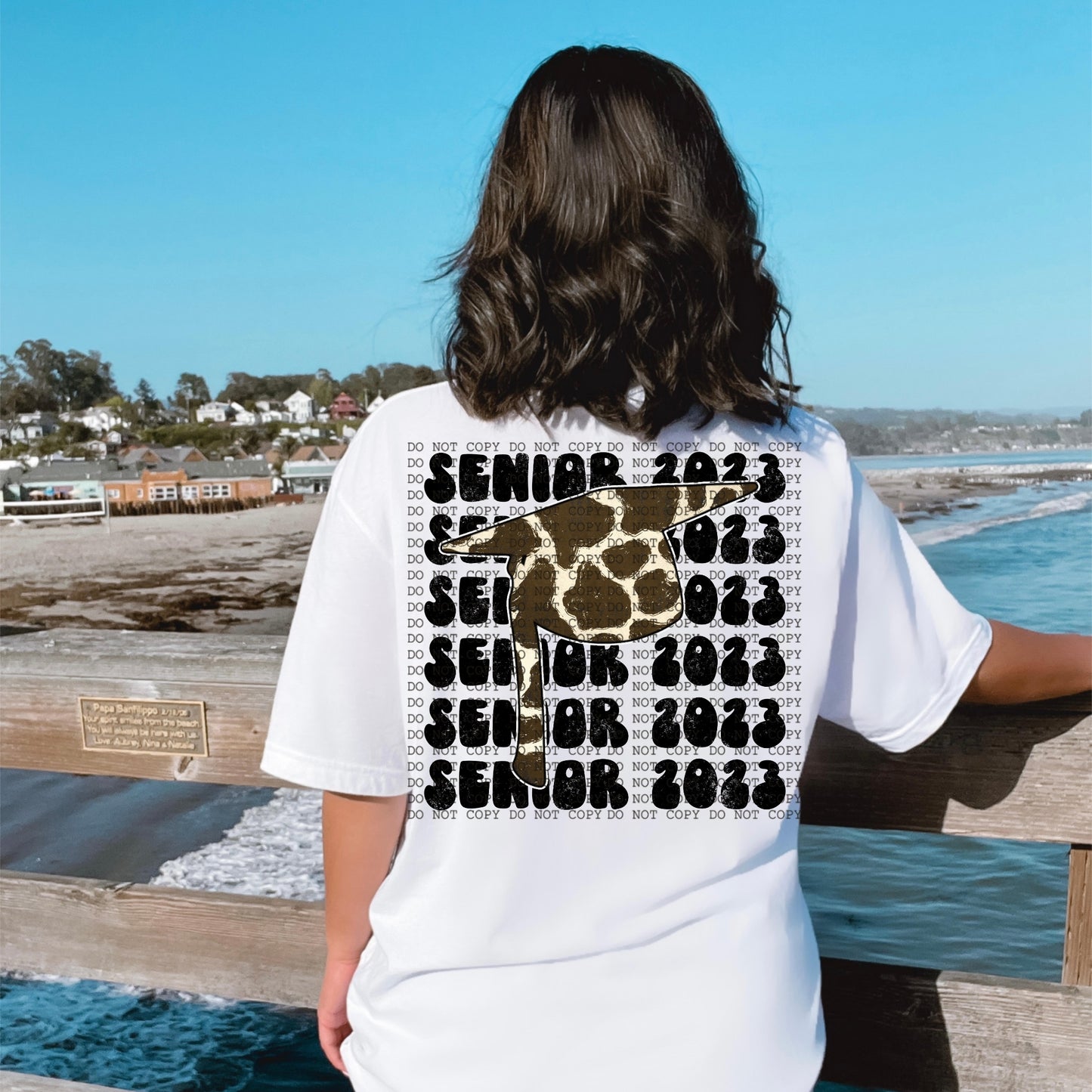 Senior 2023 - Brown Cow print Digital Download