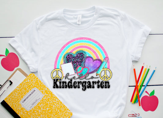 Hello Kindergarten Digital Download