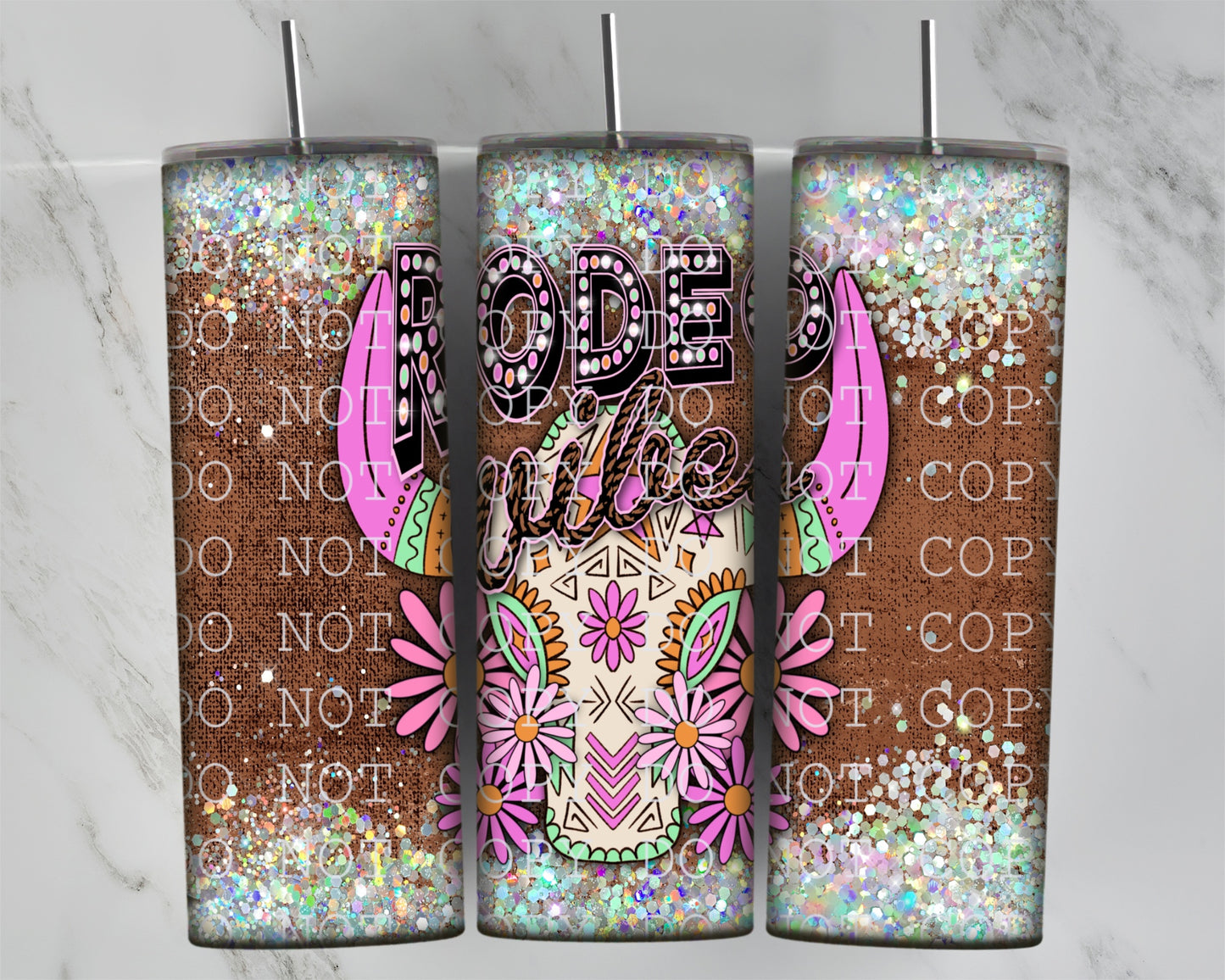 Rodeo Vibes Tumbler Wrap Digital Download