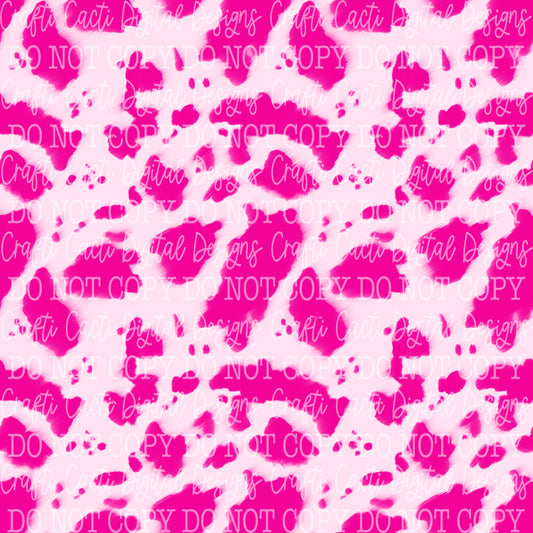 Cowhide - Pink Seamless Digital Download