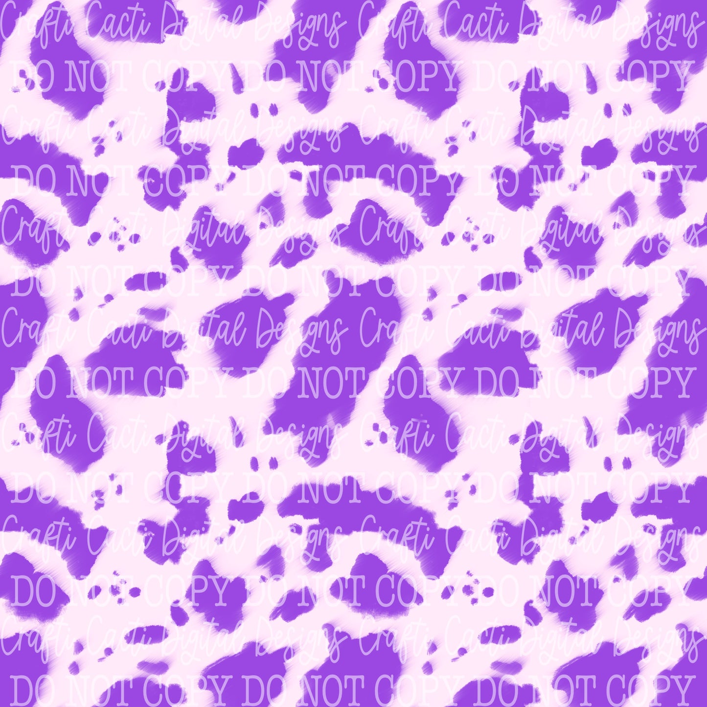 Cowhide - Purple Seamless Digital Download