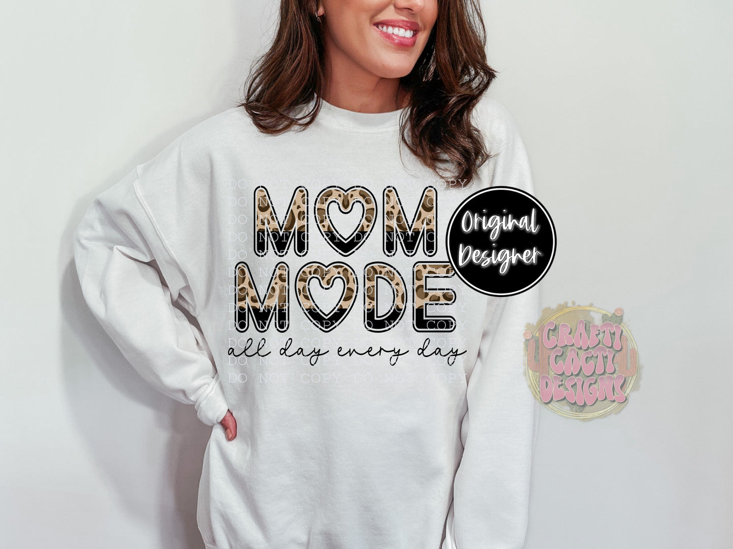 Leopard Mom Mode - all day every day Digital Download