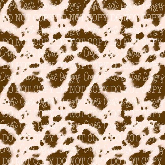 Cowhide - Brown Seamless Digital Download