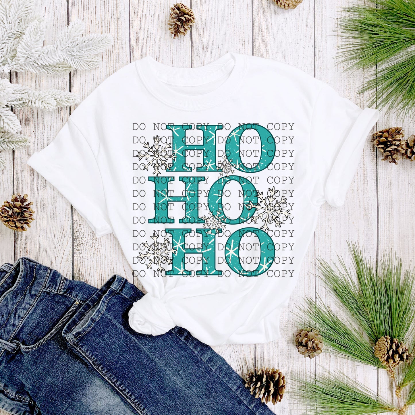 Ho Ho Blue Digital Download