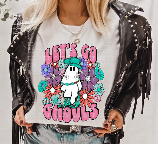 Let's Go Ghouls - Pink - Digital Download